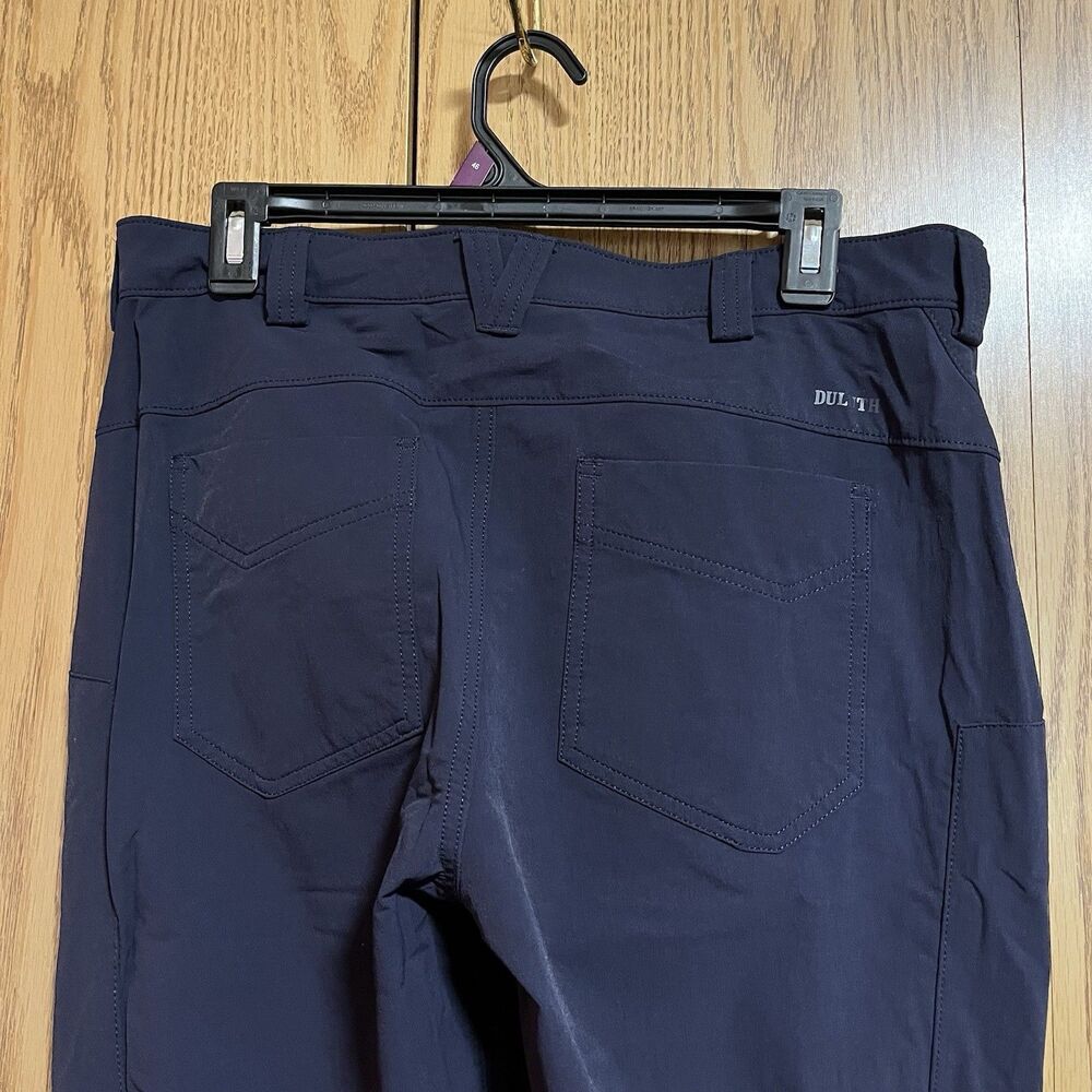 Duluth Women’s 12 X 31 Flexpedition Navy Hiking Bootcut Pants - Picture 5 of 6